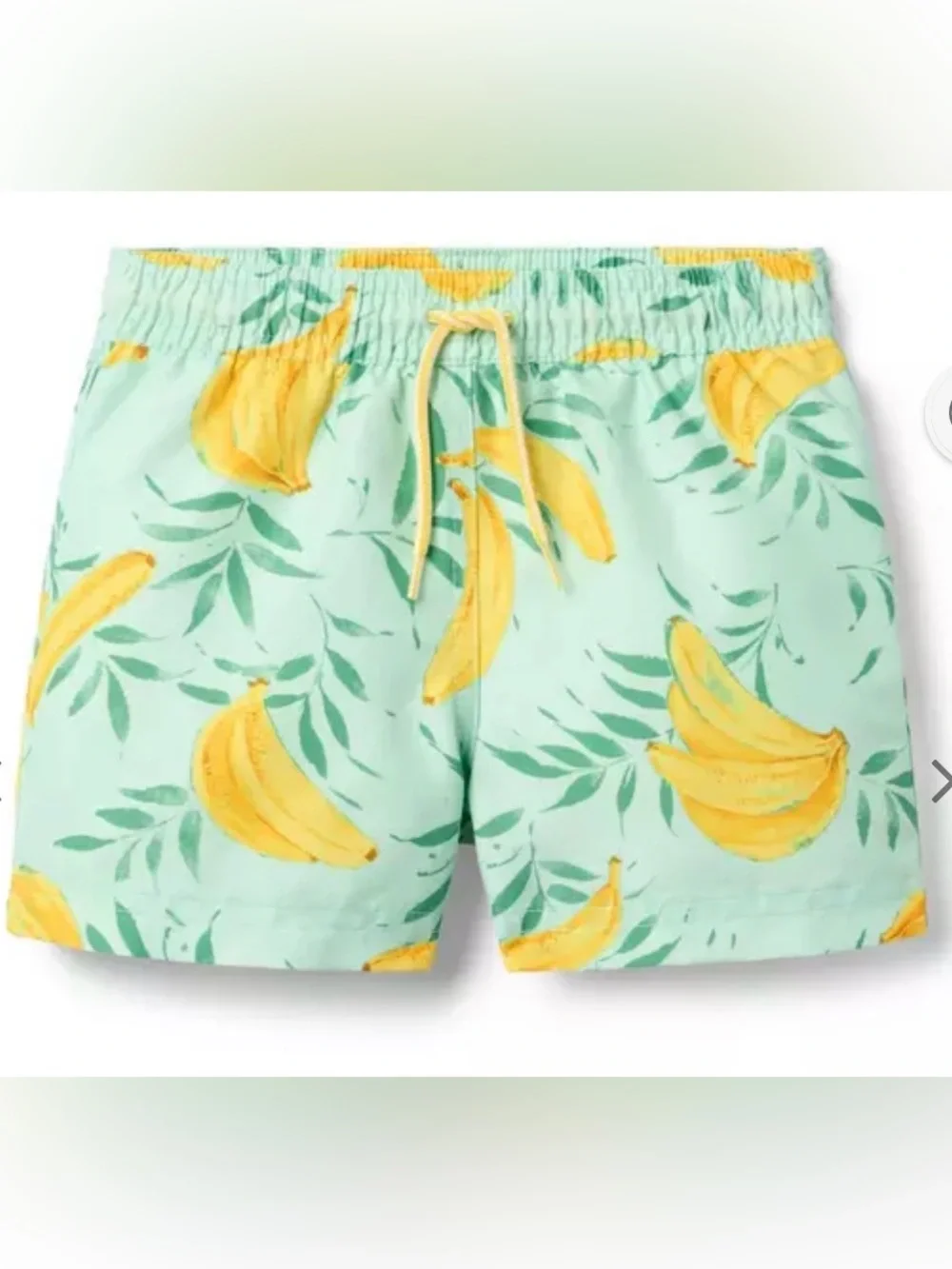 Janie and Jack Banana Swim Trunk